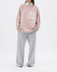 Crewneck Over Pale Mauve