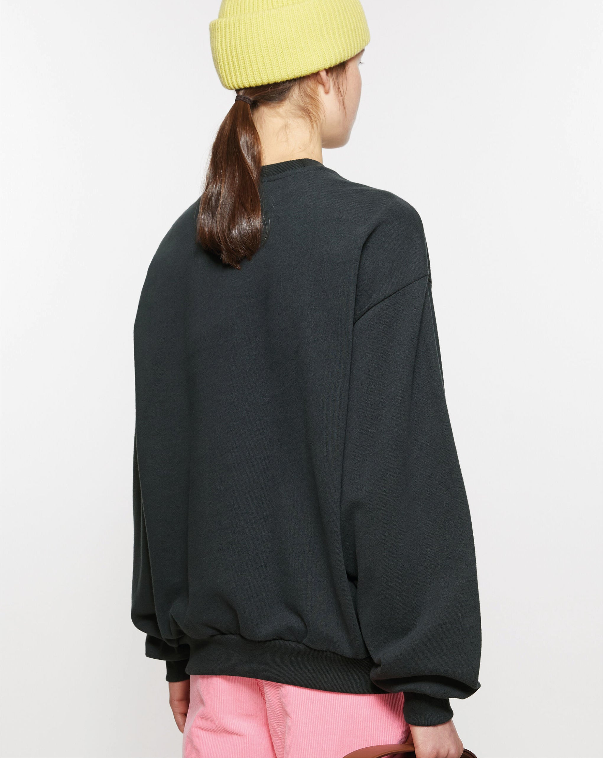 Fond Sweatshirt Fluo Green