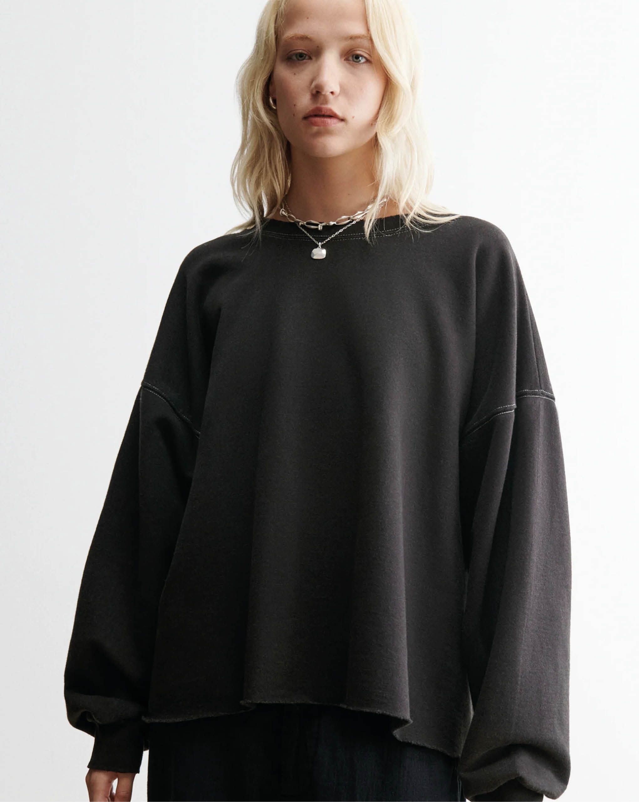 Hoodie Fleece Cropped