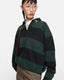 Striped Polo Sweat