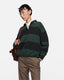 Striped Polo Sweat