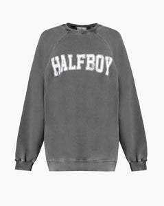 Cropped Hoodie Faded Black