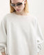 Oversized Crew Neck Dirty White