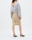 Oblo Cropped Open Back Sweatshirt