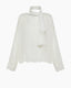 Embroidered Voile Top