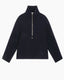 Bouclette Zipper Top