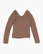 Waffle Boat Neck Top