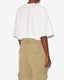Zaely Cropped T White