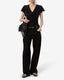 Nadrine Draped Jersey Top