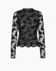 Zala Flower Mesh Top