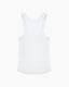 Thea Ribbed Jersey White