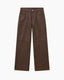 Grayce Leather Pants Brown