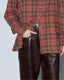 Grayce Leather Pants Brown