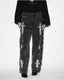 Maella Embroidered Denim