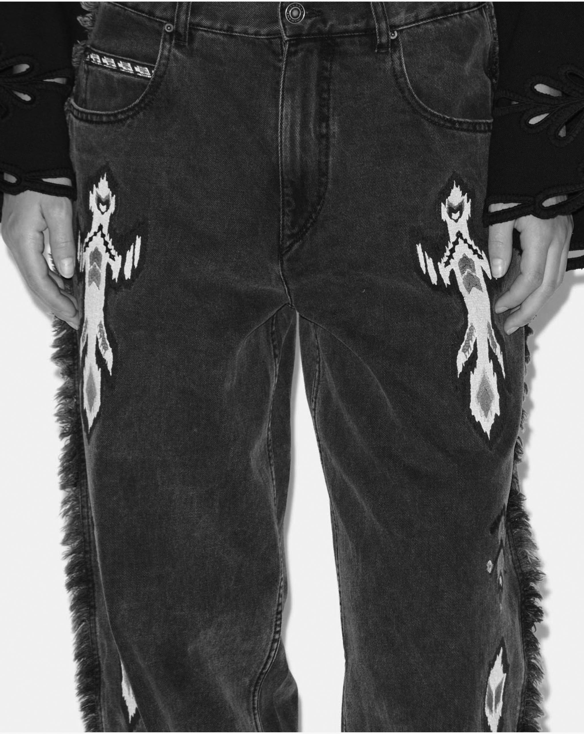 Velvet Flared Pants Night Fall