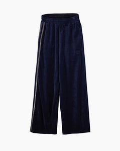 Velours Trackpants Navy