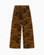 Tiger Print Flock Denim