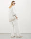 Jogger Pants Dirty White