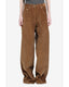 Oversized Ribbed Trousers