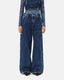Crinkled Futur Denim Marri