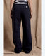 Cotton Double Pleated Pants