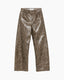 Recycled Leather Low Curve Jeans