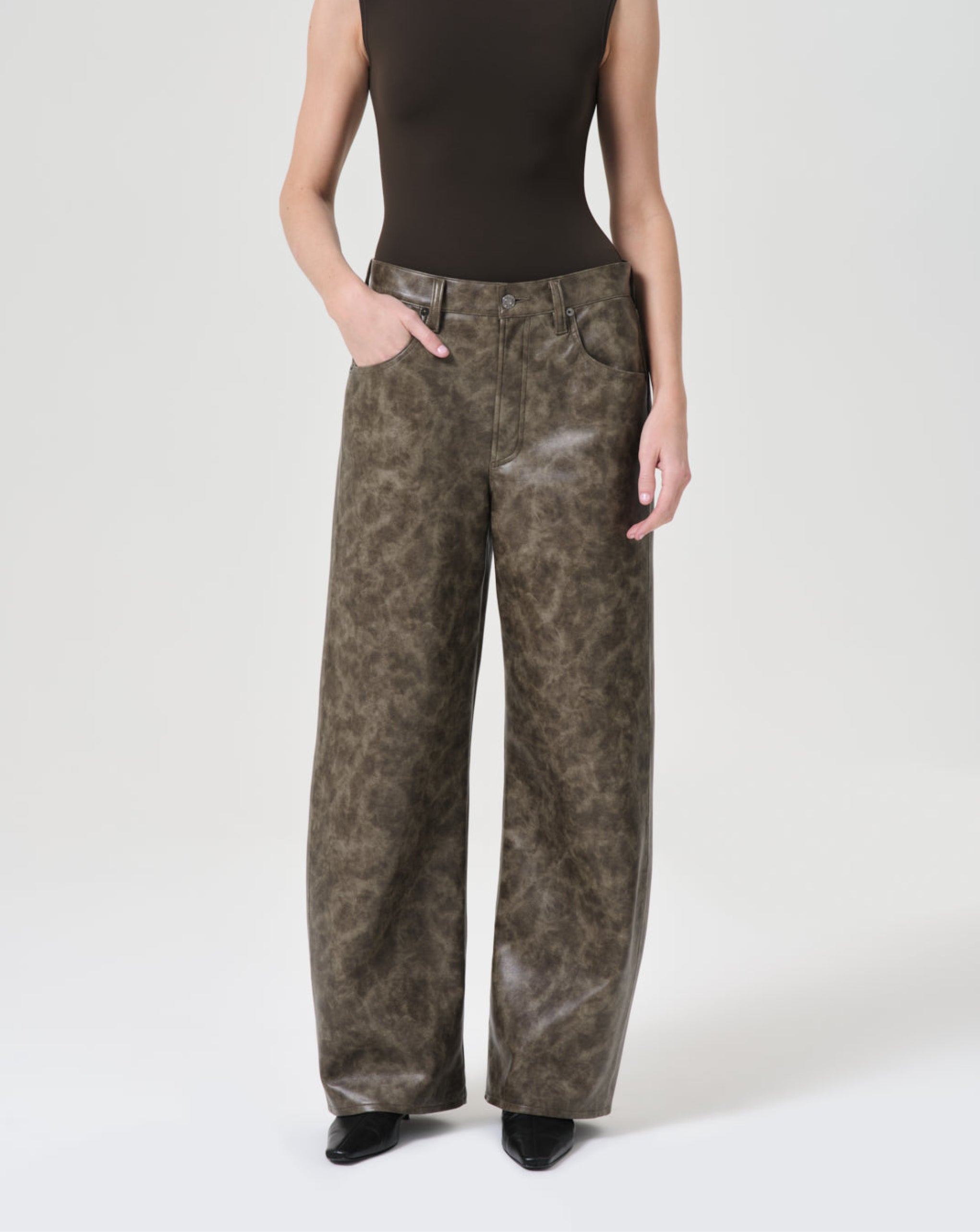 Bolena Leather Like Pants