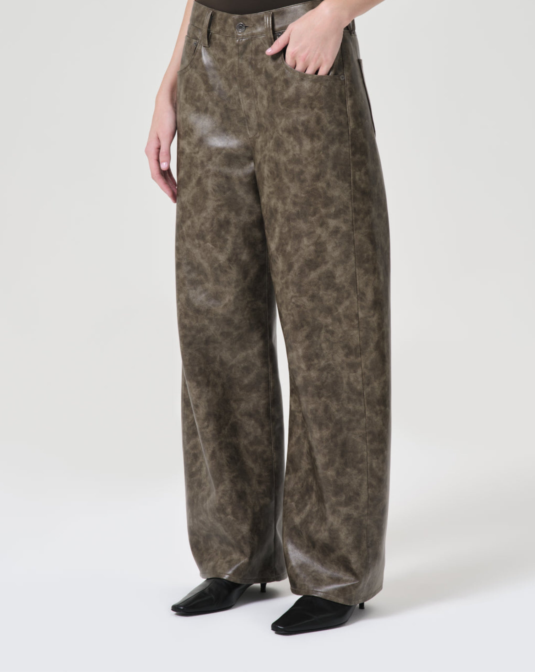 Bolena Leather Like Pants