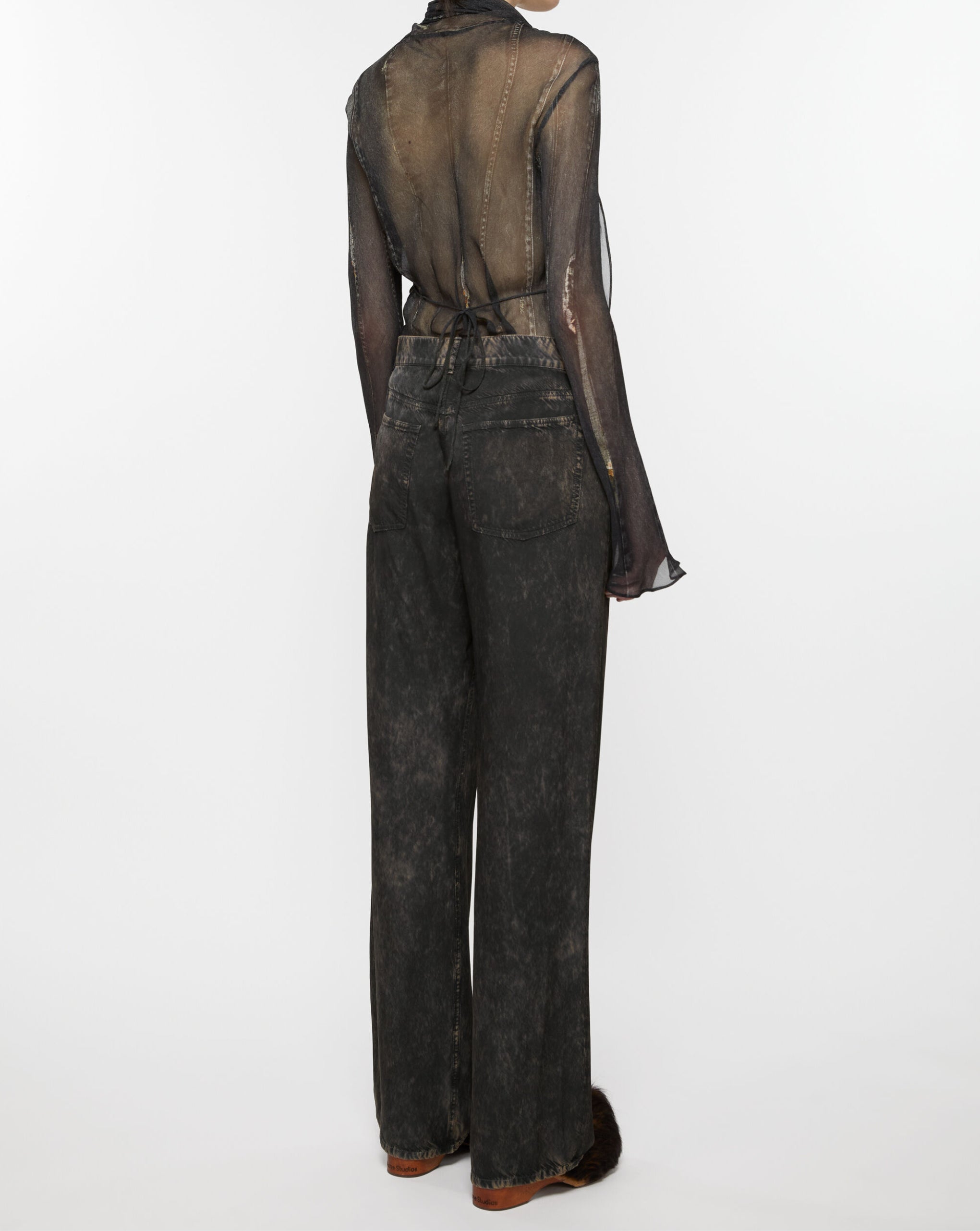 Belvira Fluid Denim Ecru