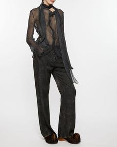 Belvira Fluid Denim Ecru
