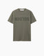 Distressed Logo T Olive