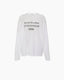 Logo Longsleeve T Dusty White