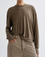 Sasha Tencel Longsleeve T Loam
