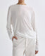 Sasha Tencel Longsleeve T Gesso