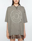 Destroyed Logo T Moss Green