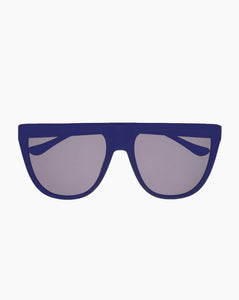 Oversized Frame Sunglasses Blue