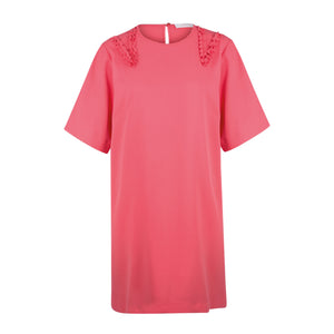 Crepe Mini Dress