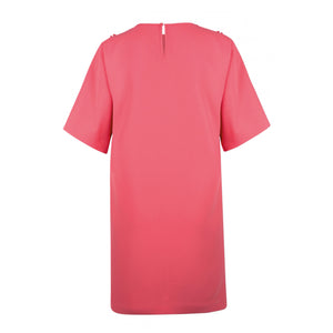Crepe Mini Dress