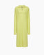 Fine Merino Polo Dress Sulphur