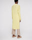 Fine Merino Polo Dress Sulphur