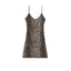 Leopard Underwear Slip Dress