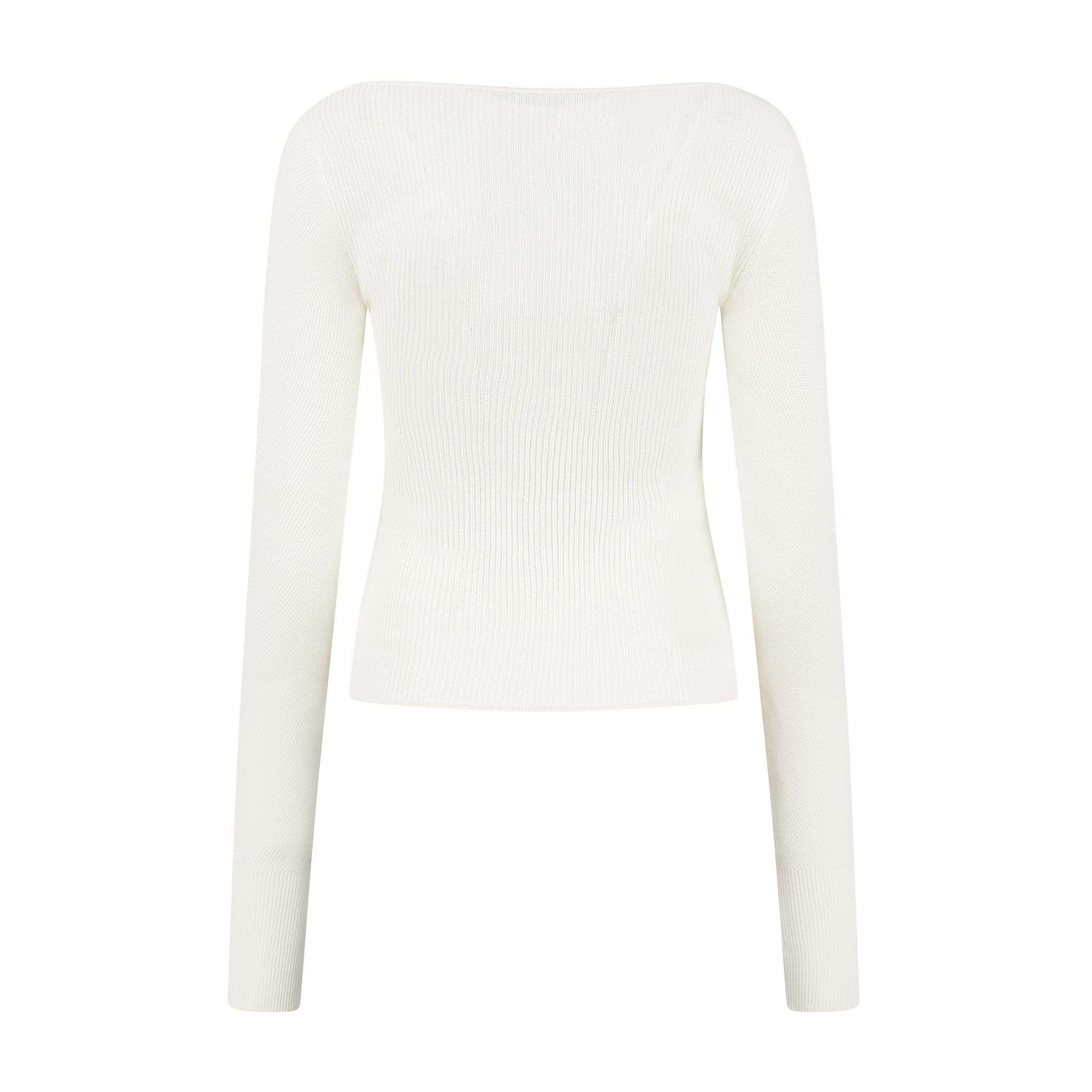 Olvera Long Sleeve Knit Top Ivory