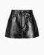 Liv Recycled Leather Mini Skirt