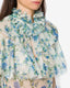 Printed Tulle Top White