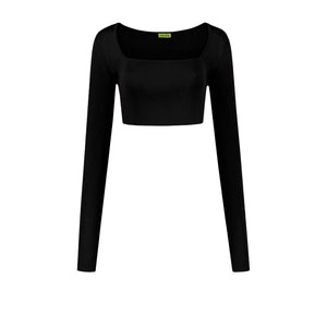Kama Square Neck Crop Top